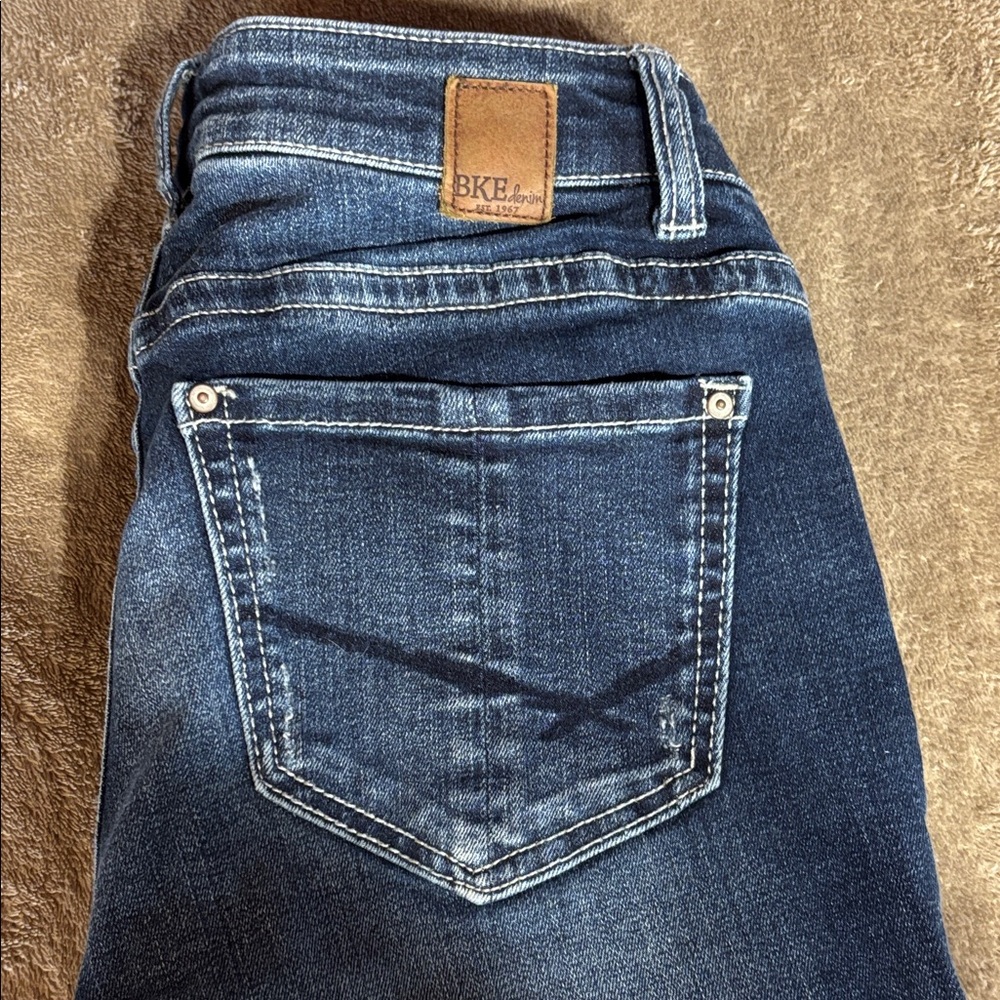 BKE Dark Blue Denim Jeans